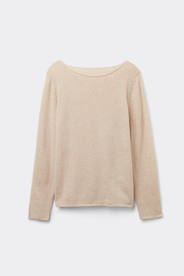 1 Μπλούζα με μακριά μανίκια από κασμίρ 1 Μπλούζα με μακριά μανίκια από κασμίρ