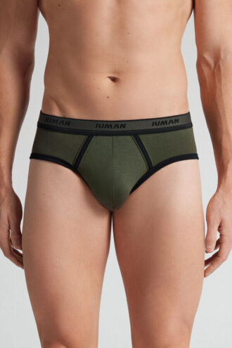 Ανδρικά σλιπ από εξαιρετικής ποιότητας βαμβάκι με λογότυπο