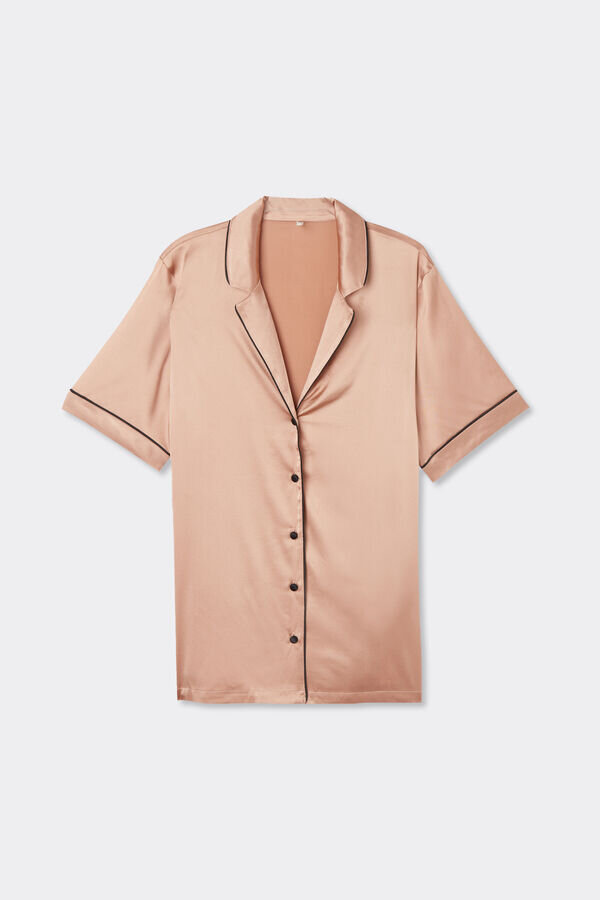 Ανδρικό κοντομάνικο πουκάμισο από μετάξι Ανδρικό κοντομάνικο πουκάμισο από μετάξι