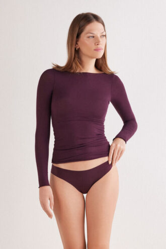 Brazilian εσώρουχο από εξαιρετικά ελαφριά μικροΐνη χωρίς ραφές