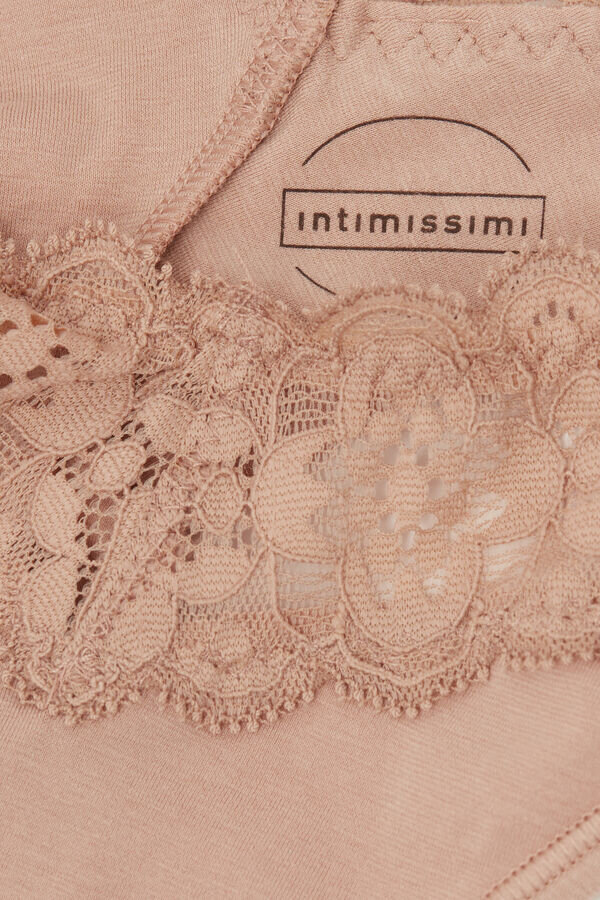 Brazilian στυλ 80s από δαντέλα και βαμβάκι Brazilian στυλ 80s από δαντέλα και βαμβάκι