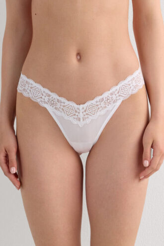 Δαντέλα και μικροΐνες Στυλ 80S Brazilian