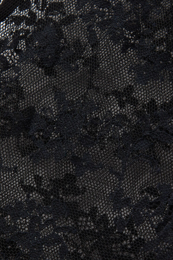 Η τέχνη της εσωρούχων Μπλούζα με δαντέλα γκιπούρ Η τέχνη της εσωρούχων Μπλούζα με δαντέλα γκιπούρ