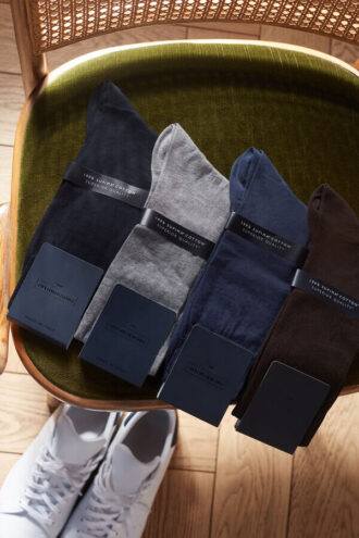 Κάλτσες από αιγυπτιακό βαμβάκι σατέν