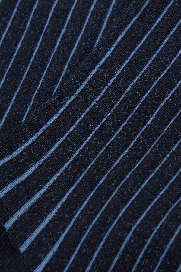 Κάλτσες με ραβδώσεις από βαμβάκι Lisle Κάλτσες με ραβδώσεις από βαμβάκι Lisle