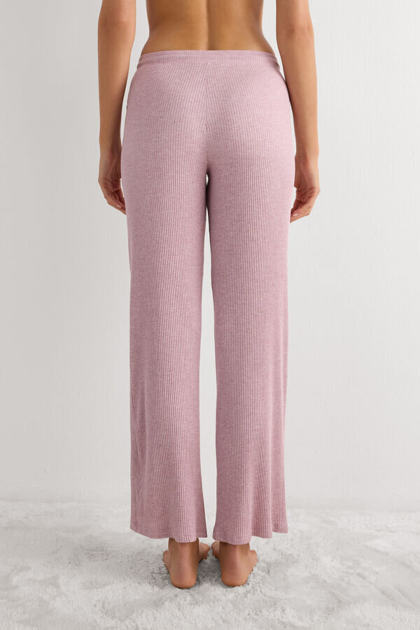 Κομψό και άνετο μακρύ παντελόνι από μοντάλ Κομψό και άνετο μακρύ παντελόνι από μοντάλ