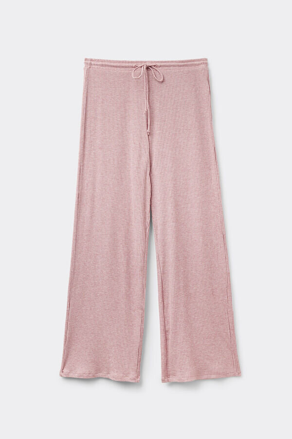 Κομψό και άνετο μακρύ παντελόνι από μοντάλ Κομψό και άνετο μακρύ παντελόνι από μοντάλ