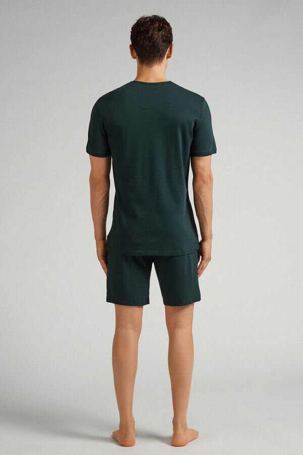 Κοντές πιτζάμες από ανώτερης ποιότητας βαμβάκι Κοντές πιτζάμες από ανώτερης ποιότητας βαμβάκι