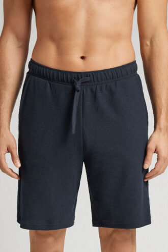 Κοντό παντελόνι από πλεκτό ύφασμα