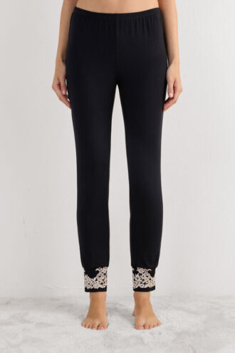 Κοντό παντελόνι modal Pretty Flowers με μανσέτες