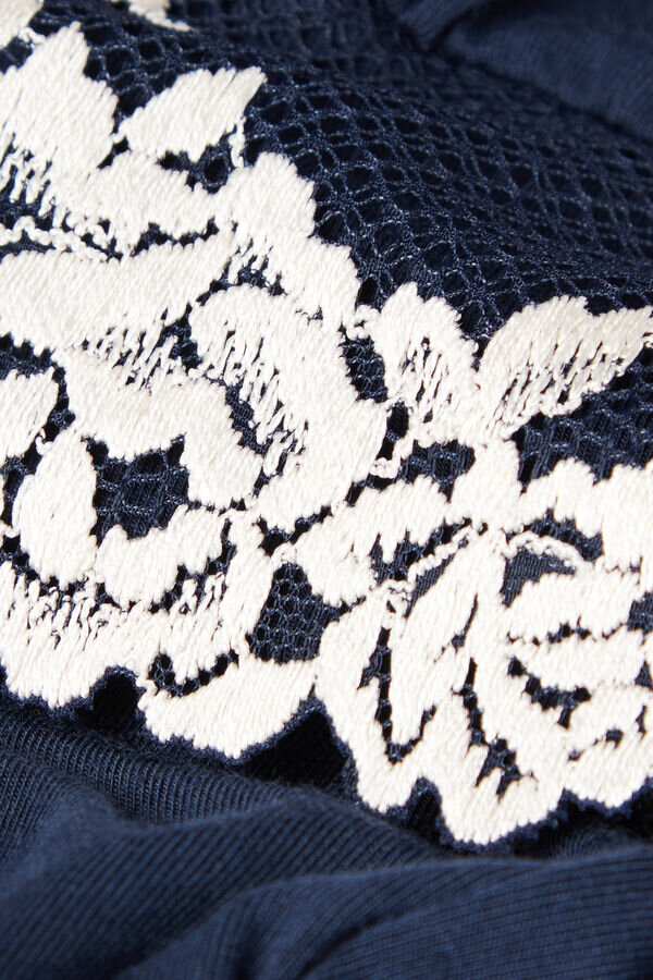 Κοντό παντελόνι modal Pretty Flowers με μανσέτες Κοντό παντελόνι modal Pretty Flowers με μανσέτες