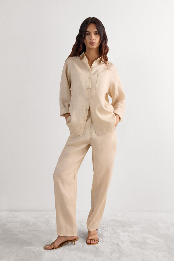 Λινές παντελόνες Λινές παντελόνες