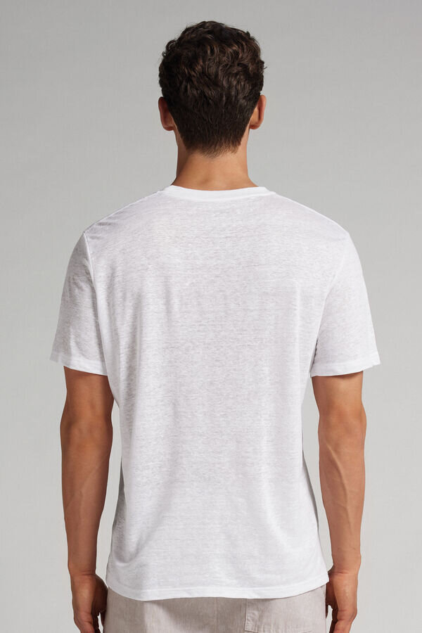 Λινό T-shirt Λινό T-shirt
