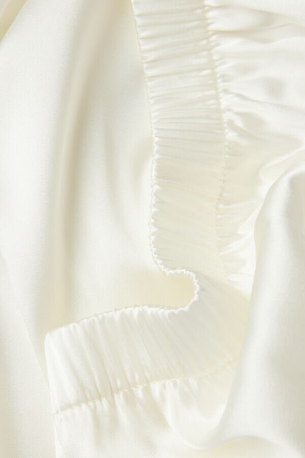 Μακρύ μεταξωτό παντελόνι Μακρύ μεταξωτό παντελόνι