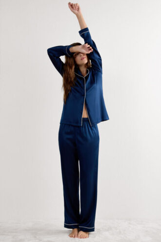 Μακρύ παντελόνι από μετάξι