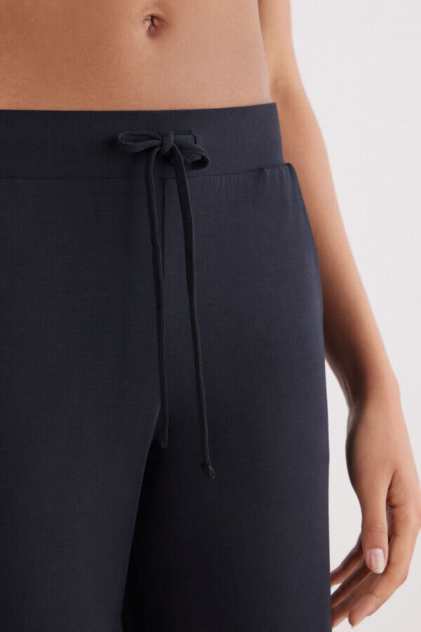 Μακρύ παντελόνι Palazzo από Modal Μακρύ παντελόνι Palazzo από Modal