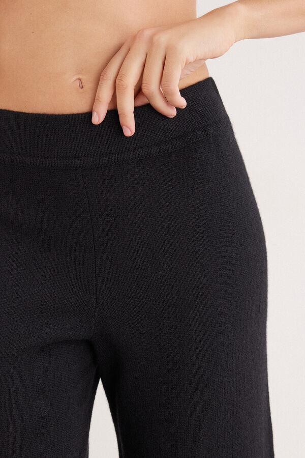 Μακρύ παντελόνι Palazzo σε 1 κασμίρ Μακρύ παντελόνι Palazzo σε 1 κασμίρ