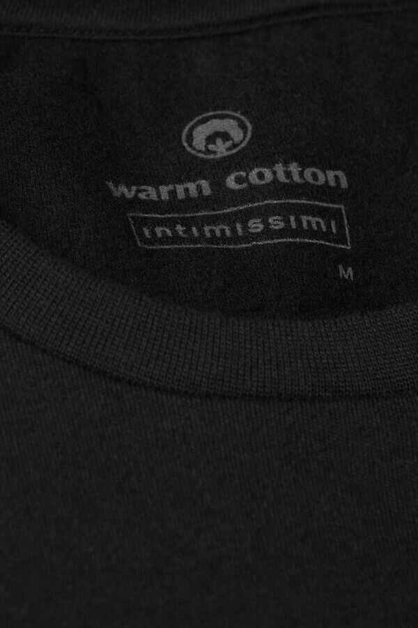 Μακρυμάνικο μπλουζάκι από ζεστό βαμβάκι Μακρυμάνικο μπλουζάκι από ζεστό βαμβάκι