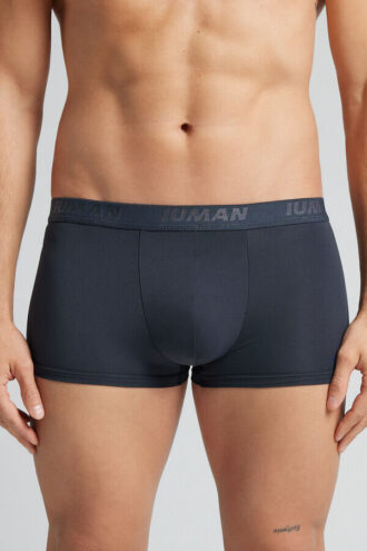 Μικροϊνών μποξέρ με λογότυπο