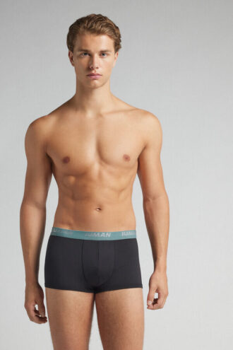 Μικροϊνών μποξέρ με λογότυπο