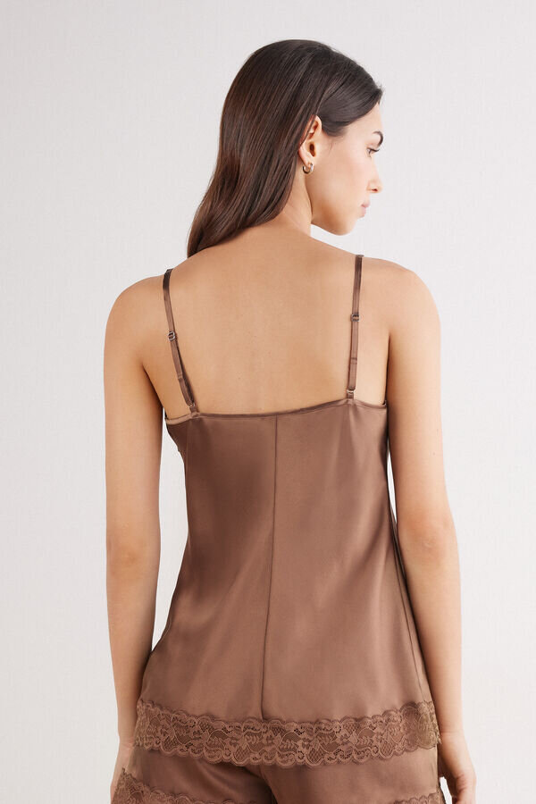 Μπλούζα από δαντέλα και μετάξι Μπλούζα από δαντέλα και μετάξι