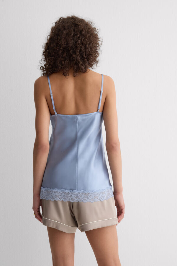 Μπλούζα από δαντέλα και μετάξι Μπλούζα από δαντέλα και μετάξι