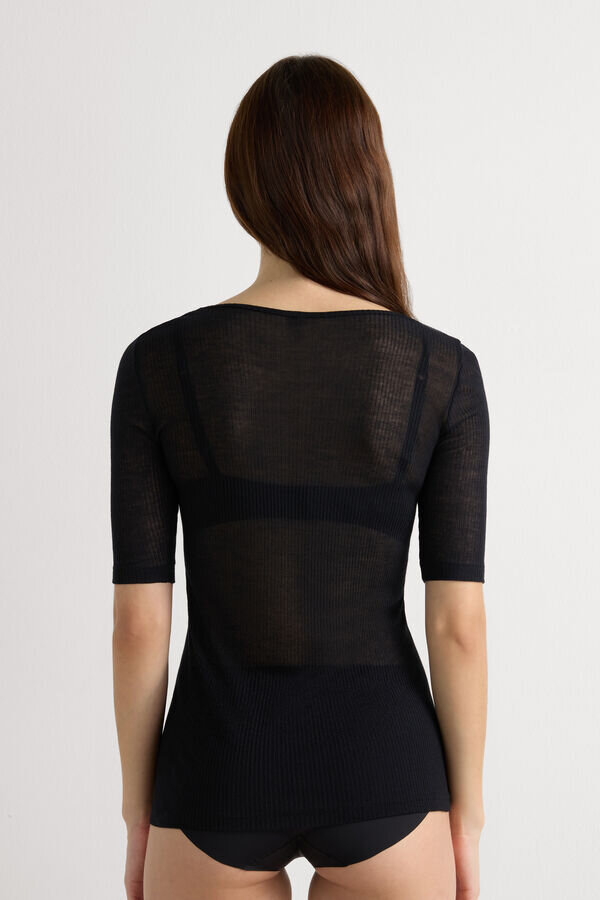 Μπλούζα με κοντό μανίκι από Ultranatural με κασμίρ Μπλούζα με κοντό μανίκι από Ultranatural με κασμίρ