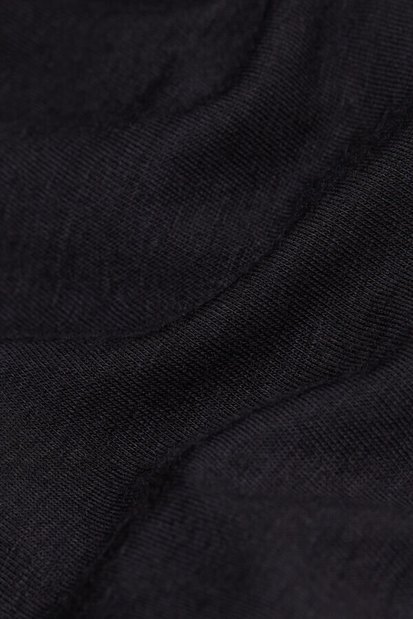 Μπλούζα με λαιμόκοψη και κασμίρ Modal Ultralight Μπλούζα με λαιμόκοψη και κασμίρ Modal Ultralight