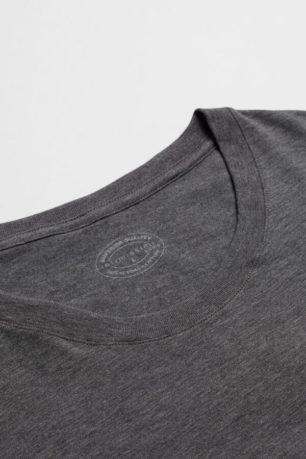 Μπλούζα με μακριά μανίκια από ανώτερης ποιότητας βαμβάκι Μπλούζα με μακριά μανίκια από ανώτερης ποιότητας βαμβάκι