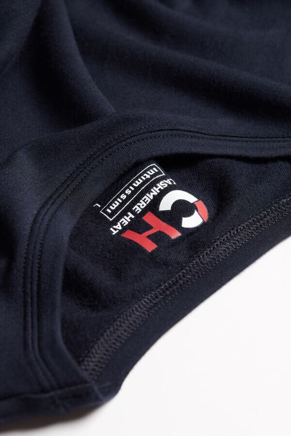 Μπλούζα με μακριά μανίκια από μοντάλ-κασμίρ Μπλούζα με μακριά μανίκια από μοντάλ-κασμίρ