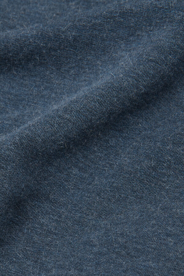 Μπλούζα με μακριά μανίκια από μοντάλ-κασμίρ Μπλούζα με μακριά μανίκια από μοντάλ-κασμίρ