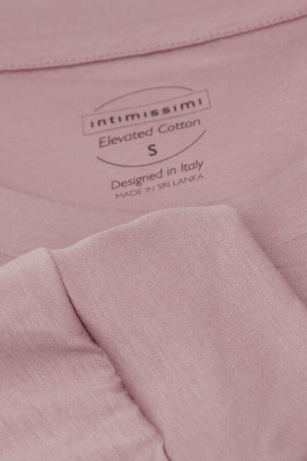 Μπλούζα με μακριά μανίκια από βαμβάκι Μπλούζα με μακριά μανίκια από βαμβάκι