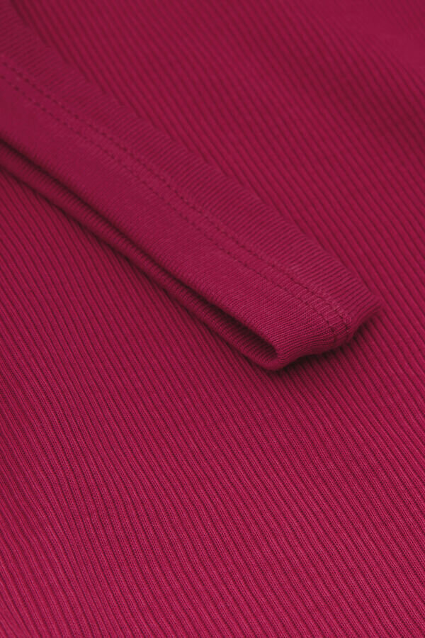 Μπλούζα με ραβδώσεις και πλάτη κολυμβητή από ανώτερης ποιότητας βαμβάκι Μπλούζα με ραβδώσεις και πλάτη κολυμβητή από ανώτερης ποιότητας βαμβάκι