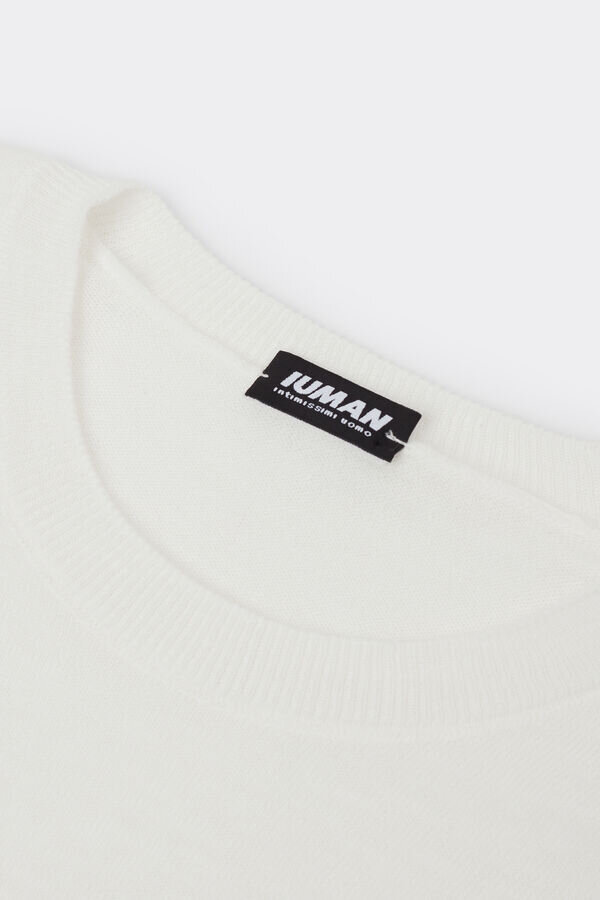 Μπλουζάκι από βαμβακερό πλεκτό Μπλουζάκι από βαμβακερό πλεκτό