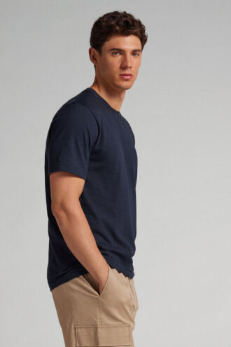 Μπλουζάκι από βαμβάκι slub