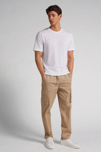 Μπλουζάκι από βαμβάκι slub