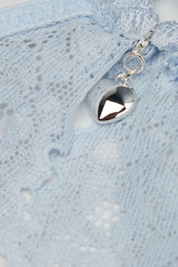 Μπλουζάκι Monica από μετάξι και δαντέλα με push-up Μπλουζάκι Monica από μετάξι και δαντέλα με push-up