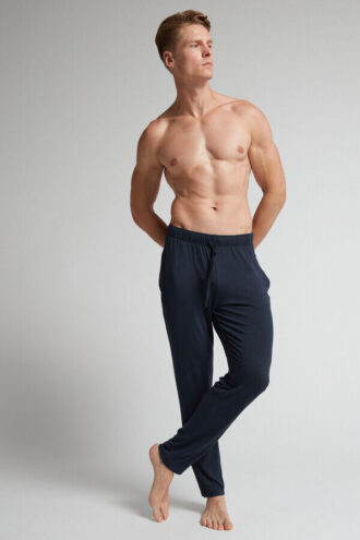 Παντελόνι από μετάξι και modal