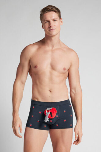 Παντελόνι με καρδιά-λουκέτο από βαμβάκι ανώτερης ποιότητας