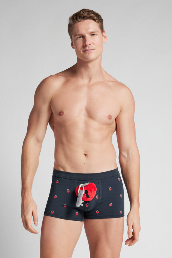 Παντελόνι με καρδιά-λουκέτο από βαμβάκι ανώτερης ποιότητας Παντελόνι με καρδιά-λουκέτο από βαμβάκι ανώτερης ποιότητας