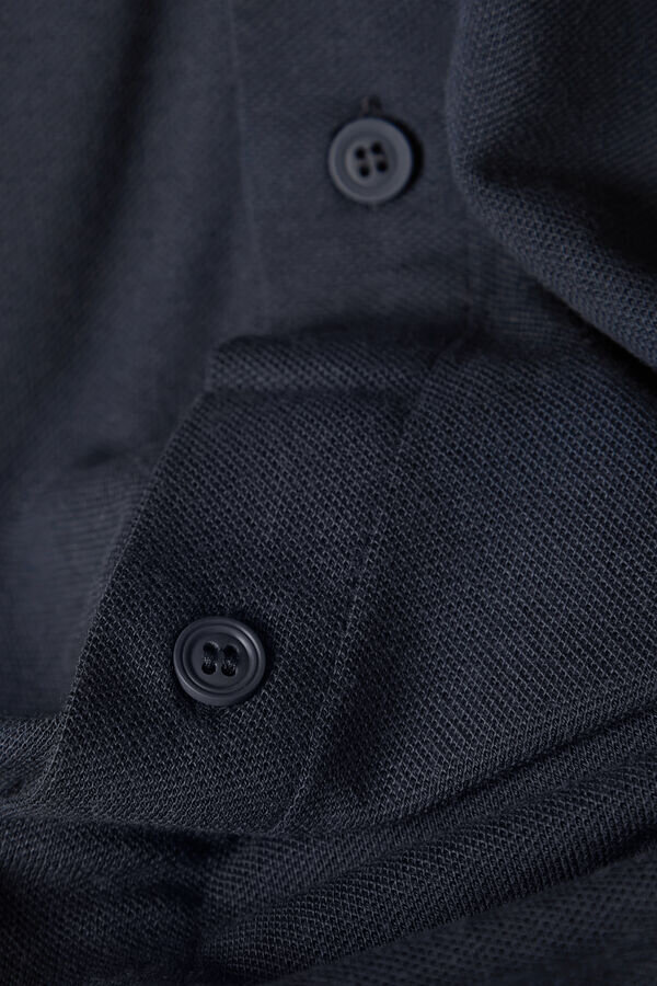 Πουκάμισο από μοντάλ και μεταξωτό πικέ Πουκάμισο από μοντάλ και μεταξωτό πικέ