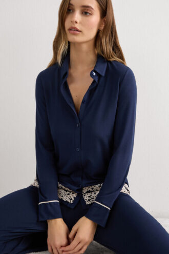 Πουκάμισο με κουμπιά Pretty Flowers σε Modal