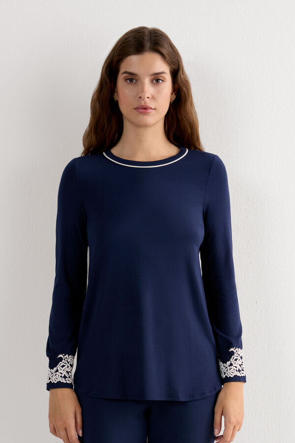 Pretty Flowers μπλουζάκι Modal με λουλούδια Pretty Flowers μπλουζάκι Modal με λουλούδια