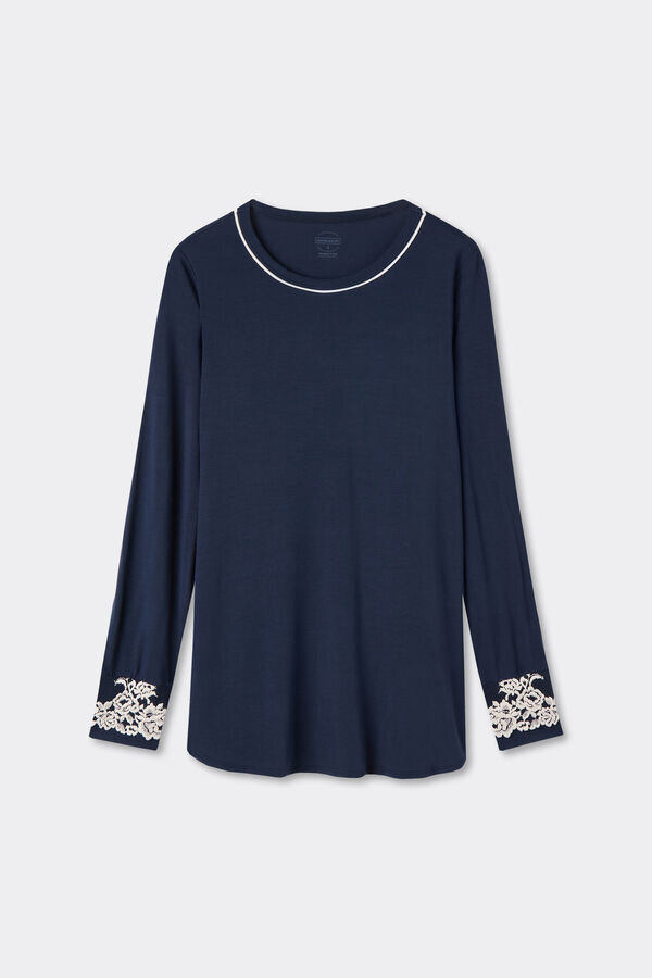 Pretty Flowers μπλουζάκι Modal με λουλούδια Pretty Flowers μπλουζάκι Modal με λουλούδια