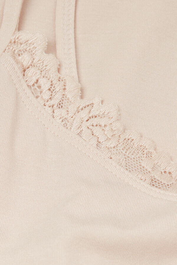 Pretty Flowers νυχτικό από μοντάλ με λουλούδια Pretty Flowers νυχτικό από μοντάλ με λουλούδια