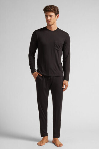 Πυτζάμες πλήρους μήκους από μικρομοντάλ