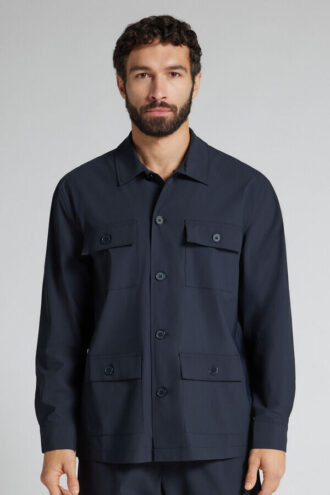 Σακάκι σαφάρι που δεν χρειάζεται σιδέρωμα