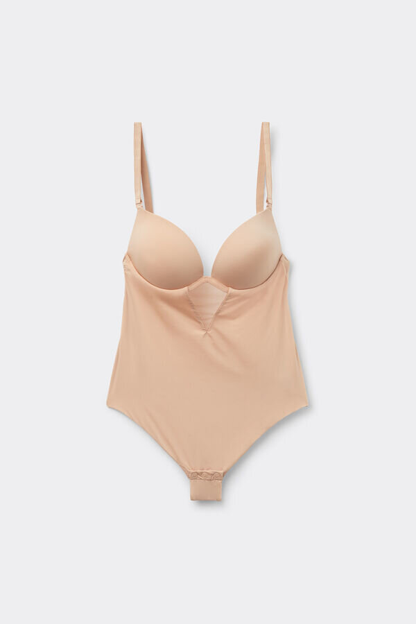 Σέξι κορμάκι με ανοιχτή πλάτη από Ultralight Microfiber Σέξι κορμάκι με ανοιχτή πλάτη από Ultralight Microfiber