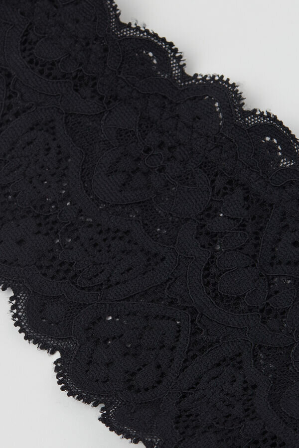 Σλιπ Brazilian τύπου με δαντέλα σε στυλ 80s Σλιπ Brazilian τύπου με δαντέλα σε στυλ 80s