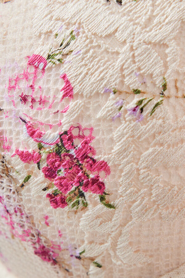 Σουτιέν μπαλκονέ Sofia με Pretty Flowers μοτίβο Σουτιέν μπαλκονέ Sofia με Pretty Flowers μοτίβο